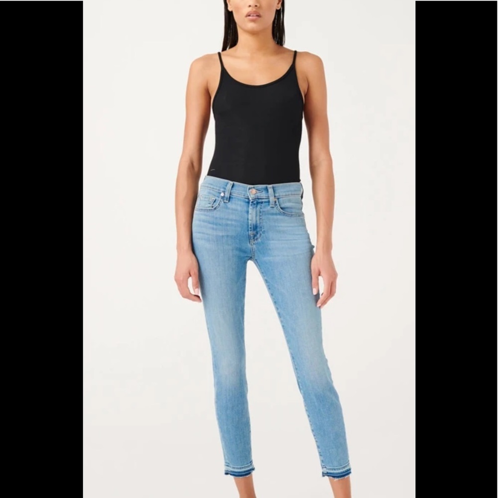 7 FOR ALL MANKIND SKINNY JEANS